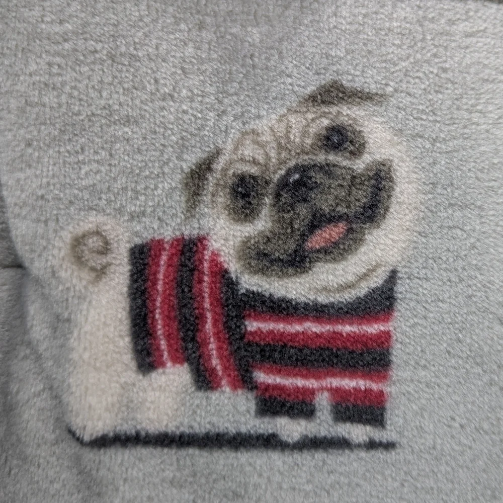 Winter Dog Print Various Breeds Sweaters Plush Throw Blanket 60
